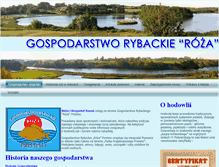 Tablet Screenshot of karon-ryby.pl